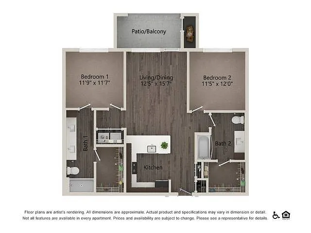 Floor plan B1