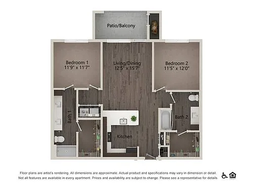 Floor plan B1
