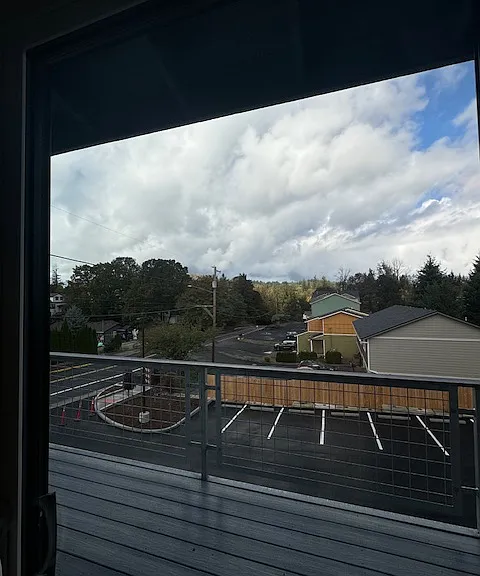 view from deck