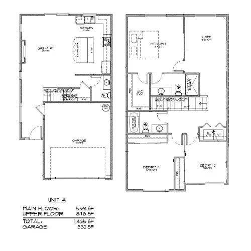 Floor plan Attached A