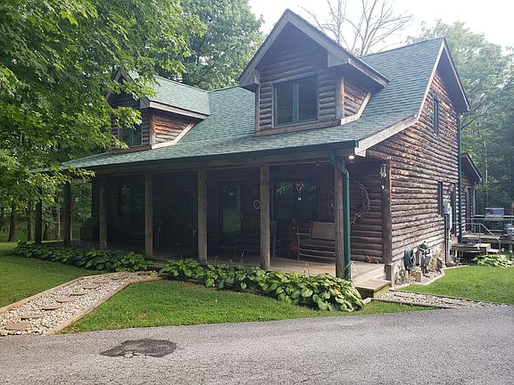 front of home from drive