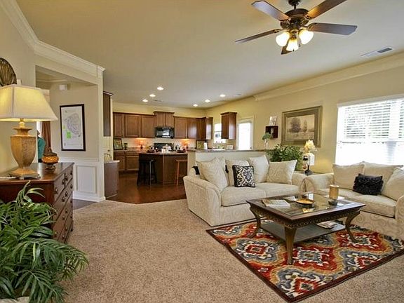 This photo is representative of a McPherson plans Family Room