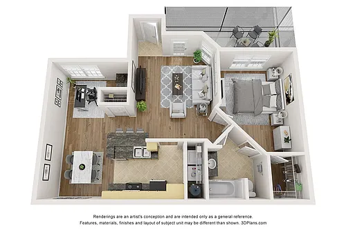 Floor plan The Portofino