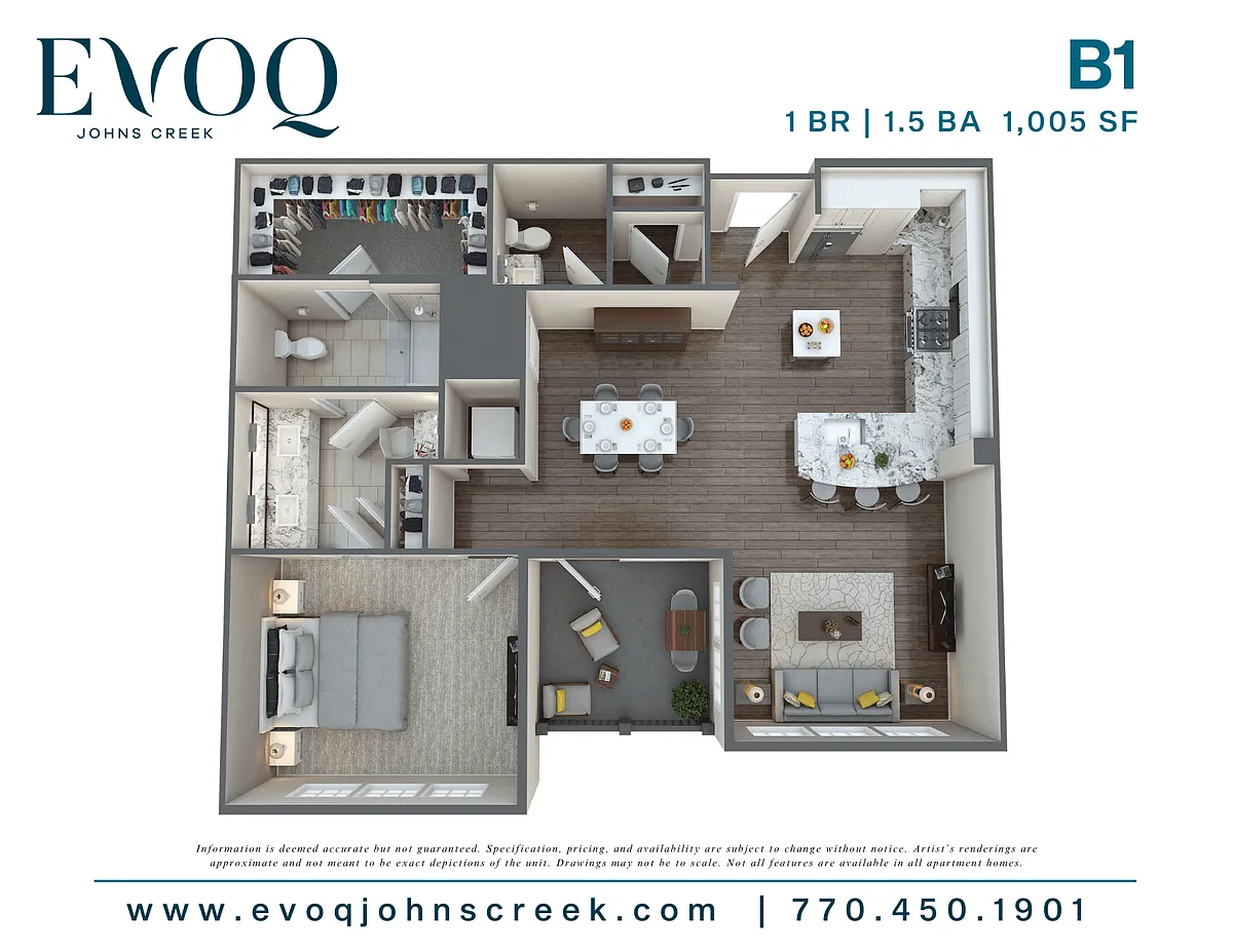 Floor plan B1