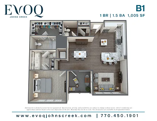 Floor plan B1