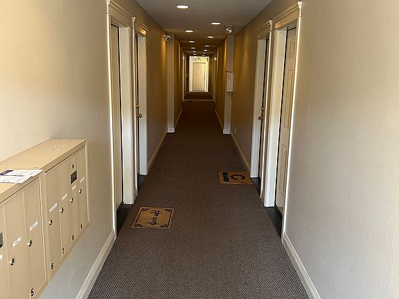common hall to apts, #9 at the end