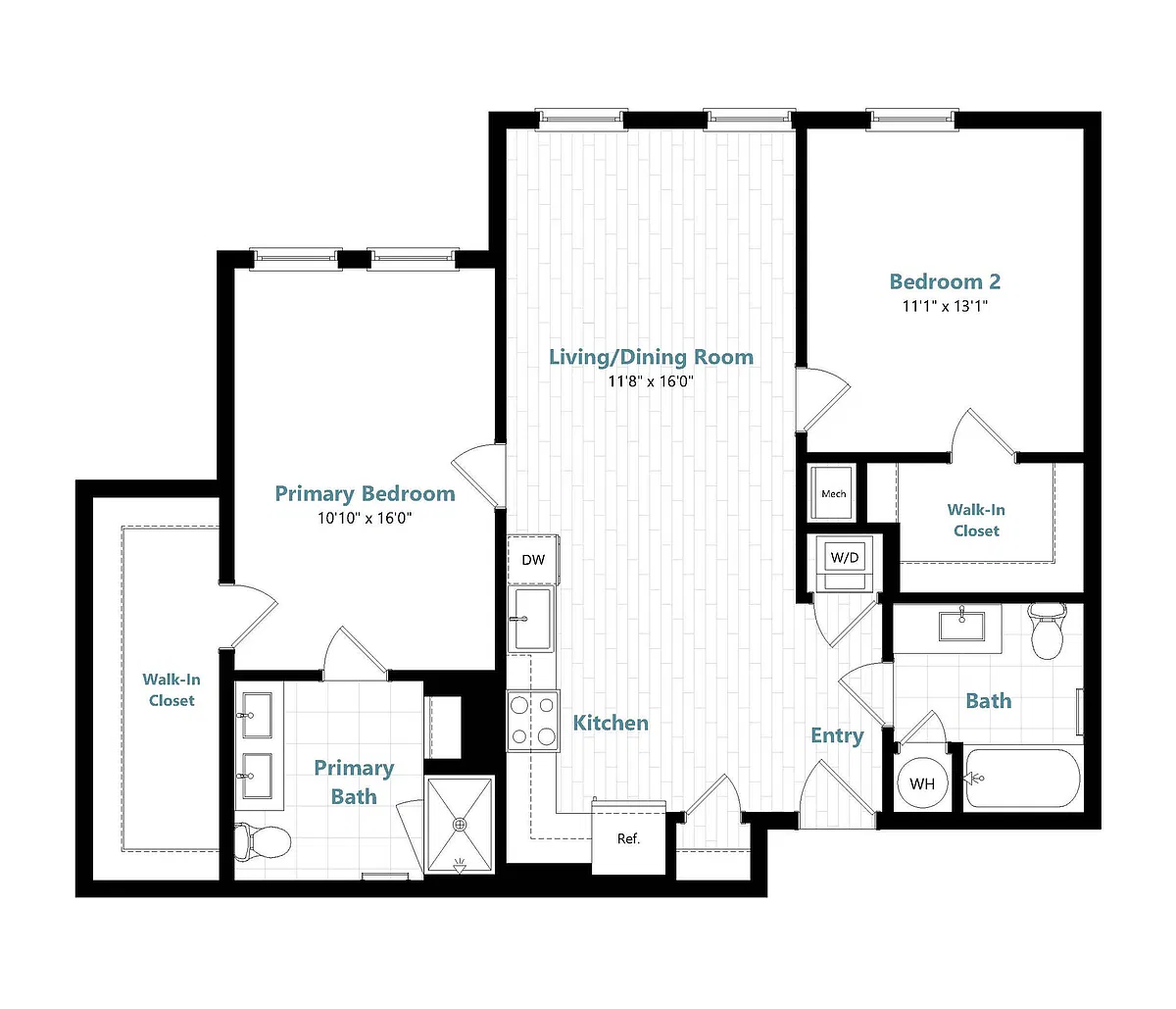 Floor plan B20