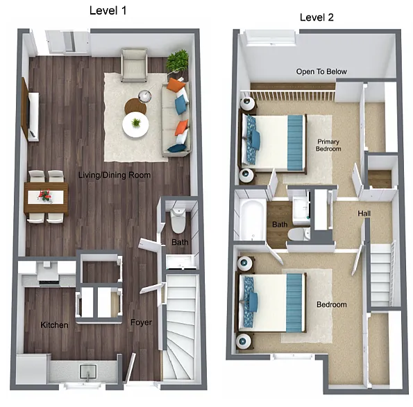 Floor plan 2 x 1.5 Remodel