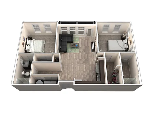 Floor plan Flat 202