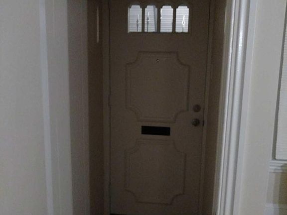 Entrance door from inside