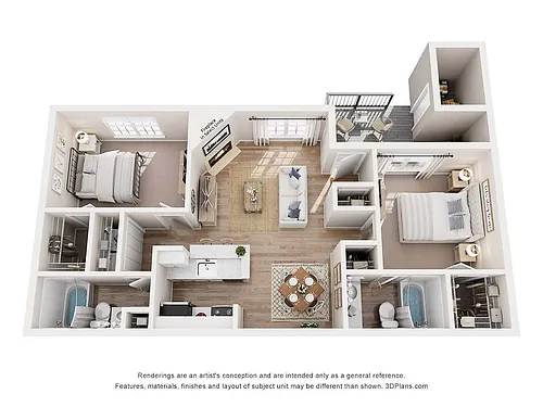 Floor plan Partially Renovated Rimini