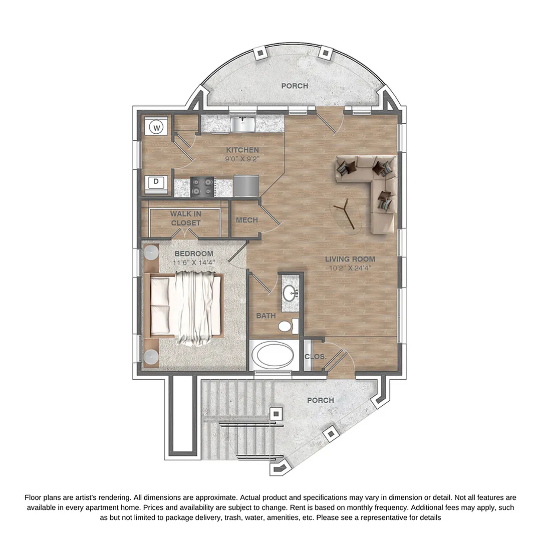 Floor plan Oak Island