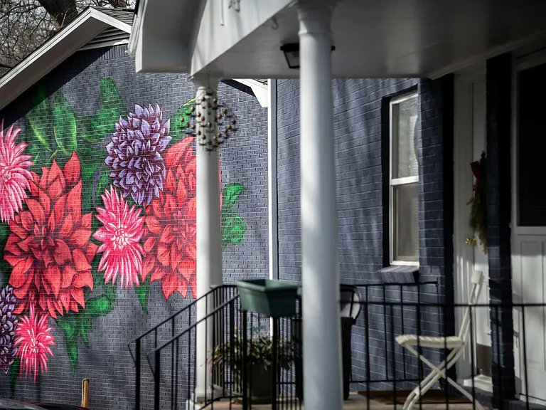 Building C mural