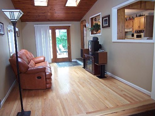 Family Room / Skylights