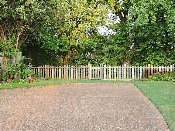 Gate to greenline trail