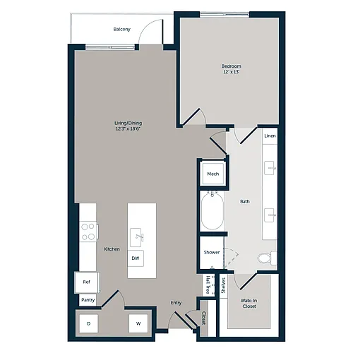 Floor plan Horseshoe