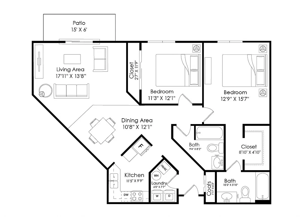 Floor plan B3R