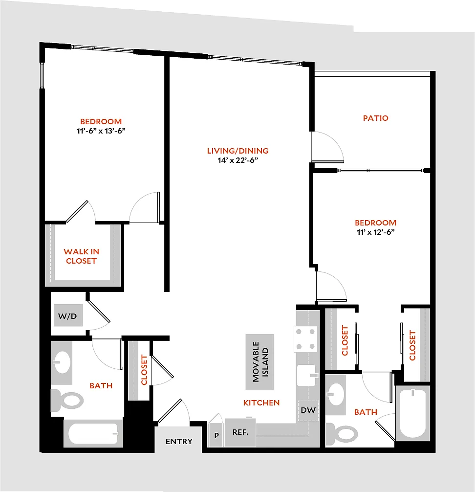 Floor plan Plan 2C