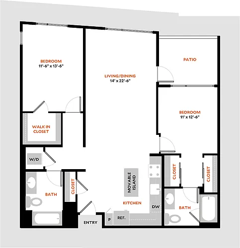 Floor plan Plan 2C