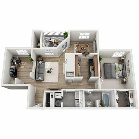 Floor plan 1C10