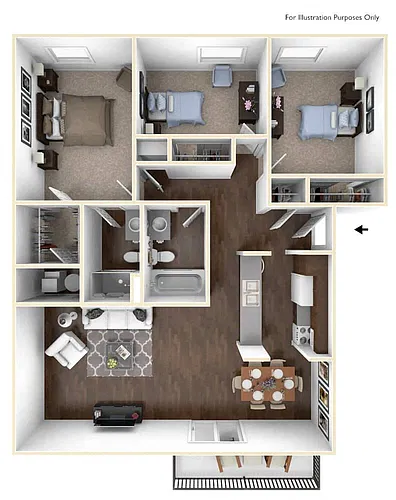 Floor plan The Haven