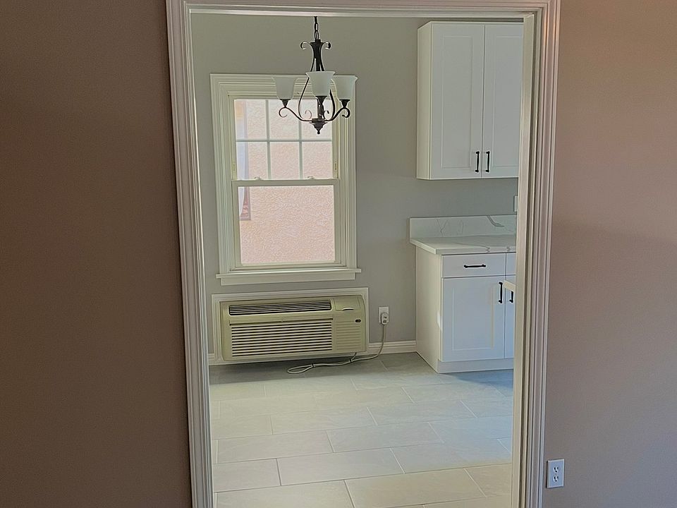 Living room into dining area