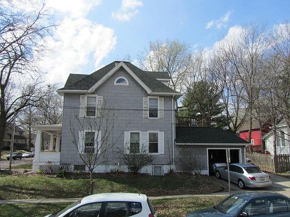 View from Gilbert Street/ Deck above the garage
