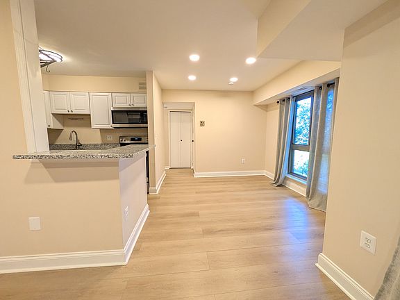 Dining room and kitchen