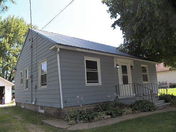 West side of home