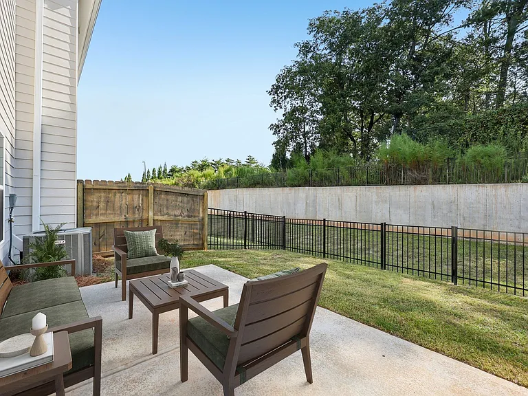 Another view of the patio. The perfect place for relaxation and outdoor living.