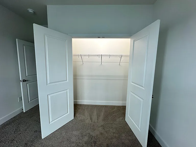 Spacious closet