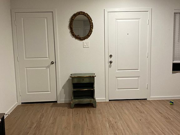 Garage + front door