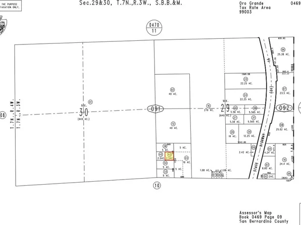 0 Powerline Rd, Oro Grande, CA 92368