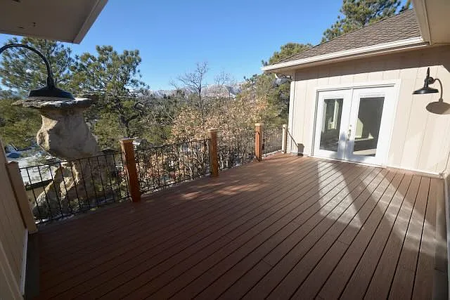 views from deck