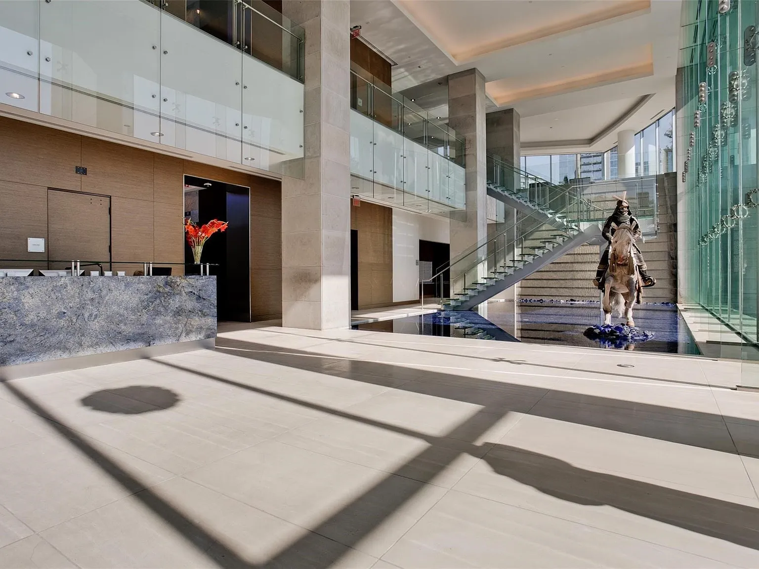 Concierge Desk/Lobby of building