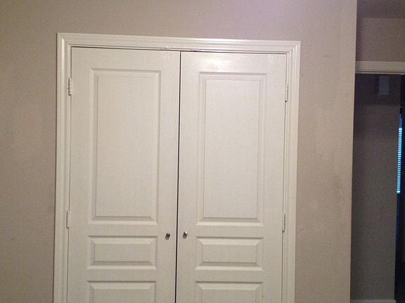 2nd bed room with french door closet