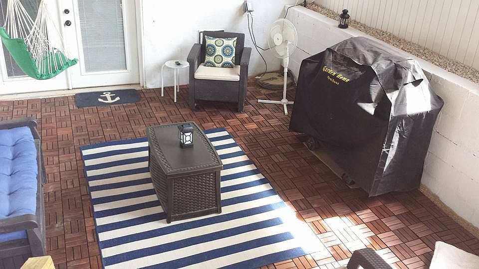 screened in patio