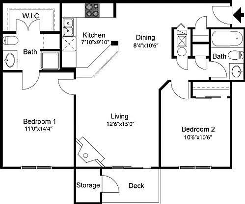 Crown Pointe Apartments — Photo 7