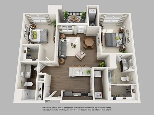 Floor plan Drummer B3