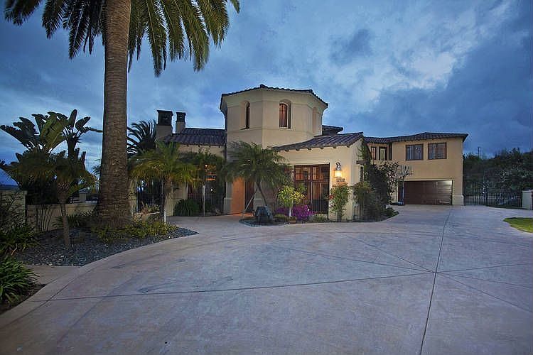 Driveway at Night