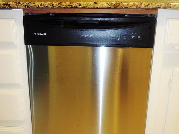 New stainless steel appliances