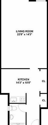 2nd image of 352 W 56th St APT 3D