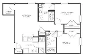 Floor plan B4