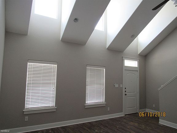 common area-sky lights-front door