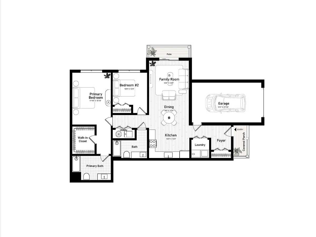 Floor plan Jaipur (B05)