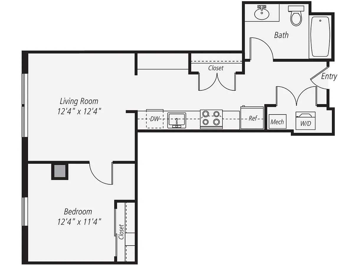 Floor plan A1
