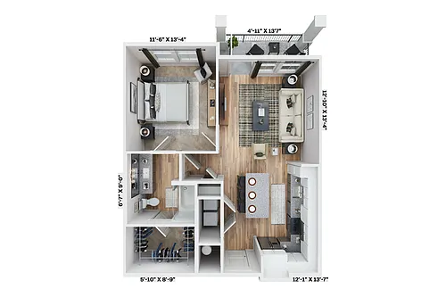 Floor plan A1