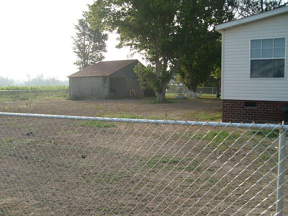 Large fenced yard