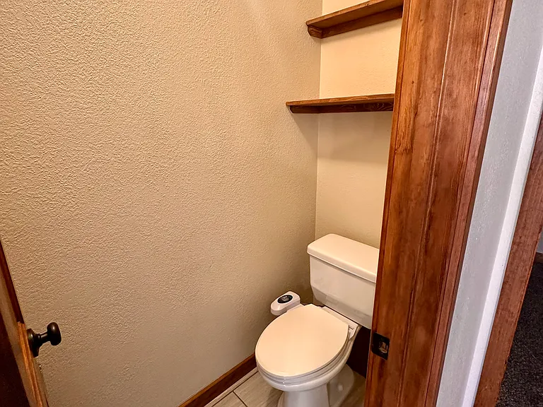 Master bathroom toilet room