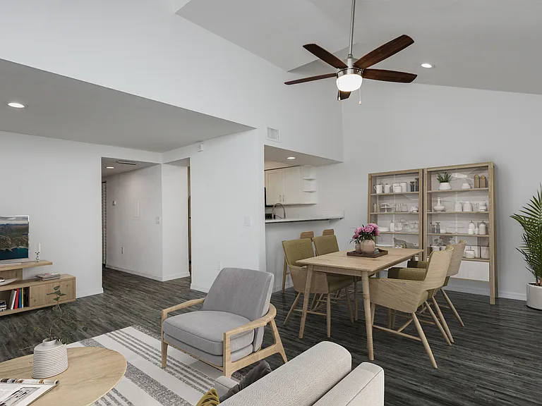 3 Bedroom - Living and Dining Area